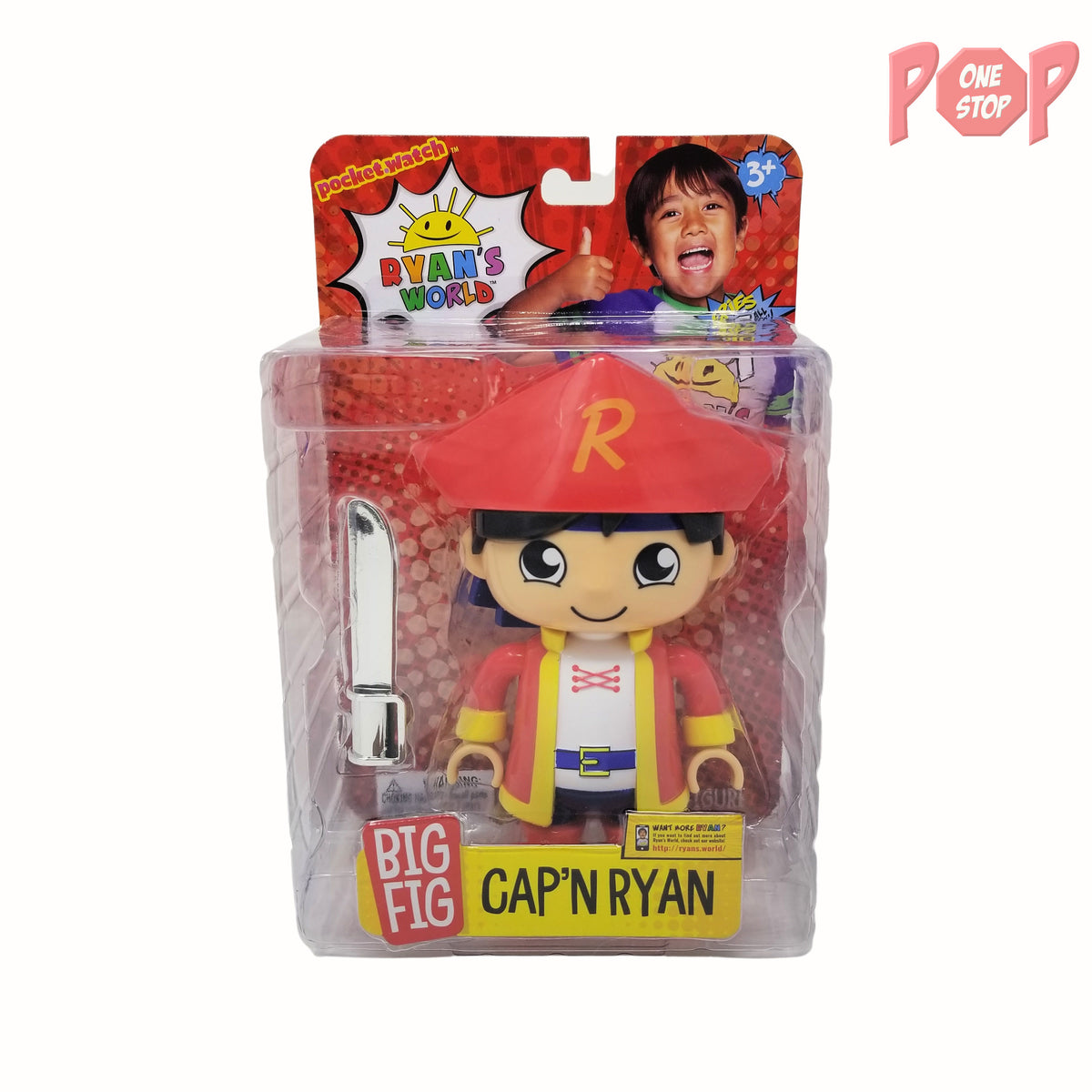 Ryan's World - Big Fig - Cap'N Ryan – Pop One Stop