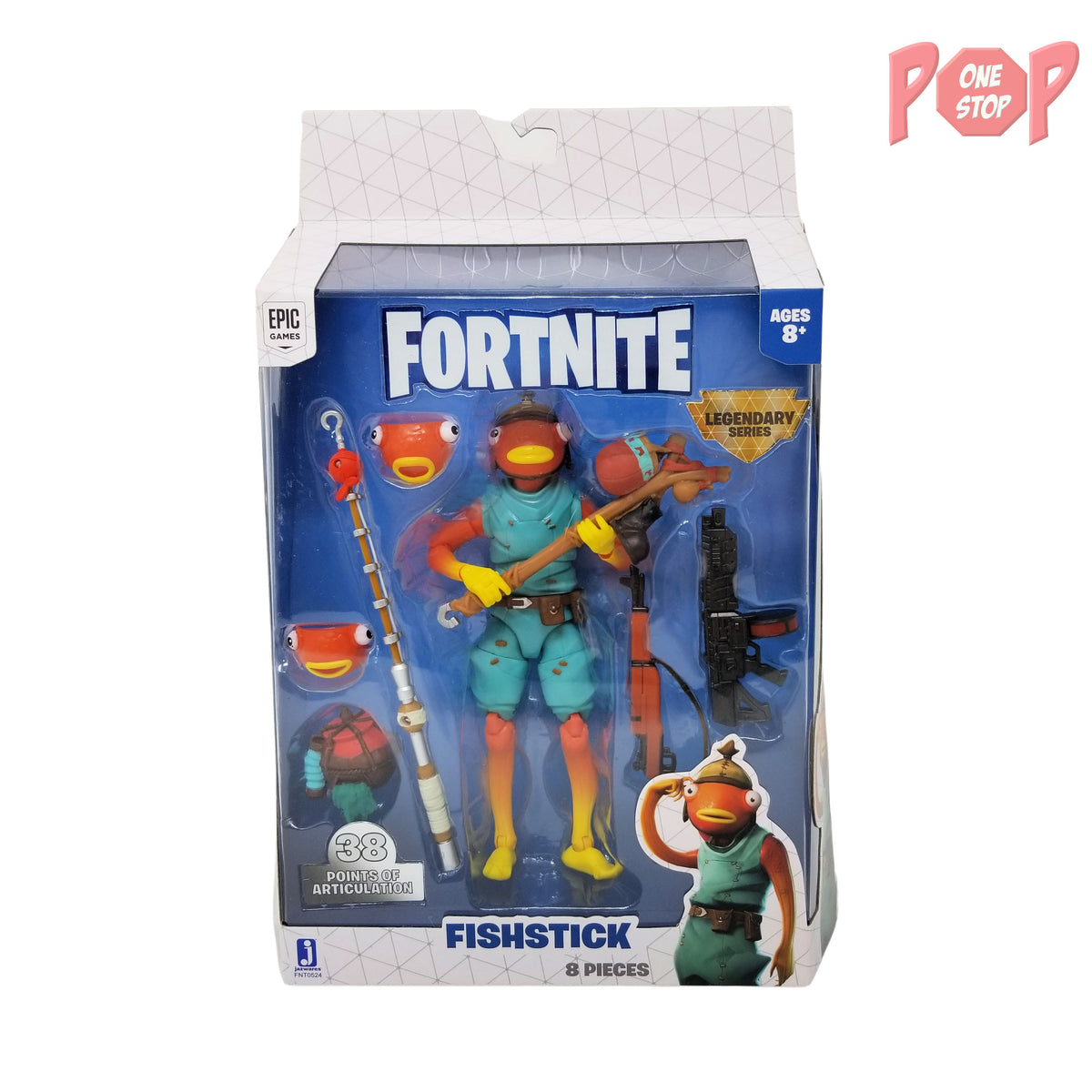 Fortnite - Legendary Series - Fishstick Action Figure – Pop Fortnite - Legendary Series - Fishstick Action Figure – Pop