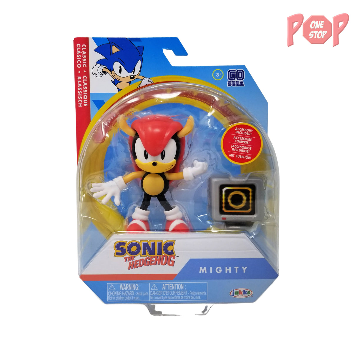 Sonic the Hedgehog Classic MIGHTY the ARMADILLO 2.5 Inch Figure