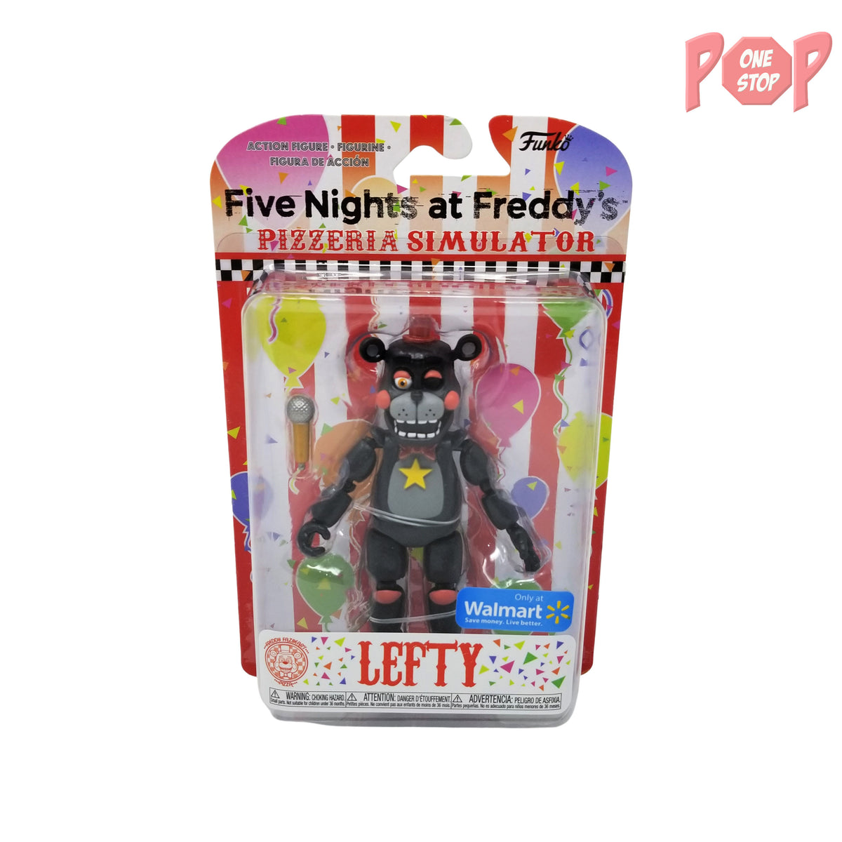 Funko Five Nights at Freddy s Lefty Action Fi Pop One Stop