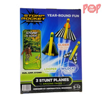 Stomp Rocket - 3 Stunt Planes (STEM)