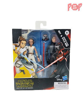 Star Wars - Galaxy of Adventures - Rey & Kylo Ren Action Figure Set