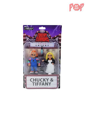 NECA Toony Terrors - Bride of Chucky - Chucky  & Tiffany