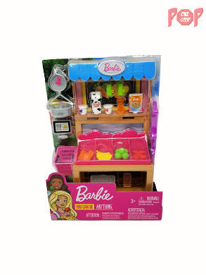 Barbie - You Can Be Anything - Grocery Stand Playset