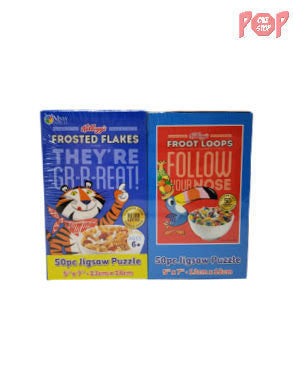 Kellogg's Retro Froot Loops/Frosted Flakes 50 piece jigsaw puzzles (2 pack)