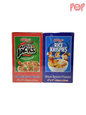Kellogg's Rice Krispies/Apple Jacks 50 piece jigsaw puzzles (2 pack)