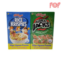 Kellogg's Rice Krispies/Apple Jacks 50 piece jigsaw puzzles (2 pack)