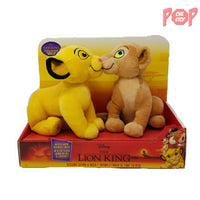 The Lion King Kissing Simba Nala Plush Set Pop One Stop