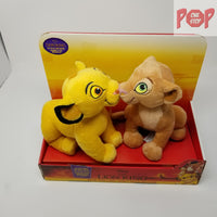 The Lion King - Kissing Simba & Nala Plush Set