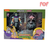 NECA - Teenage Mutant Ninja Turtles - Shredder & Krang Collectible Figure Set