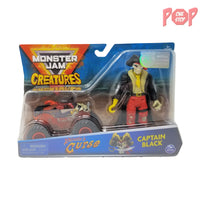 Monster Jam Creatures - Pirate's Curse & Captain Black - Vehicle/Figure Set