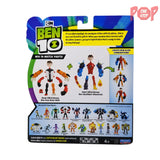 Ben 10 - Omni-Glitch Heroes - Ben-Heatblast-Shockrock Action Figure