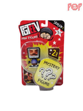 FGTeeV Mini Figure Mystery 2 Pack - Neighbor FG the TV (Ultra Mega Rare)