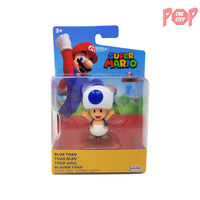 Super Mario - Blue Toad 2.5" Action Figure