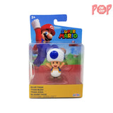 Super Mario - Blue Toad 2.5" Action Figure