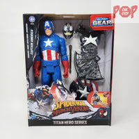 Spider-Man - Maximum Venom - Titan Hero Series - Venomized Captain America