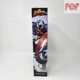 Spider-Man - Maximum Venom - Titan Hero Series - Venomized Captain America