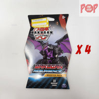 Bakugan Battle Planet Card Game - Resurgence - Battle Brawlers Booster Pack - Lot of 28