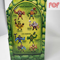 Masters of the Universe - Eternia Minis Blind Box - Lot of 18 - with Display Case