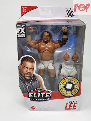 WWE Elite Collection - Keith Lee White Outfit Variant Action Figure (Series 82)