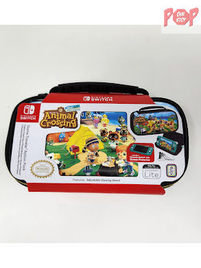 Animal Crossing New Horizons - Nintendo Switch Lite Game Traveler Action Pack (Open package)