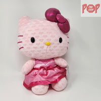 Sanrio - Hello Kitty 12" Pink Hearts Dress and Bow Plush