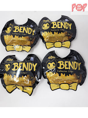 Bendy and the Dark Revival - Collector Backpack Clip - Lot of 4