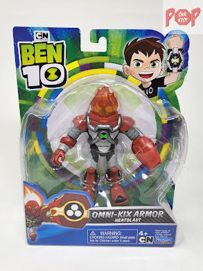Ben 10 - Omni-Kix Armor - Heatblast Action Figure