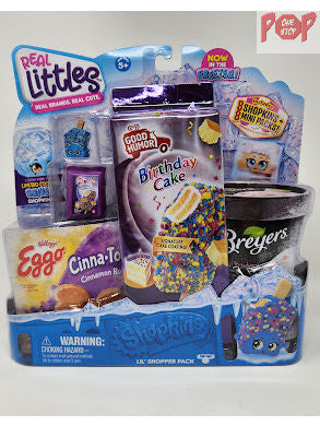 Shopkins Real Littles Now in the Freezer! Good Humor Birthday Cake