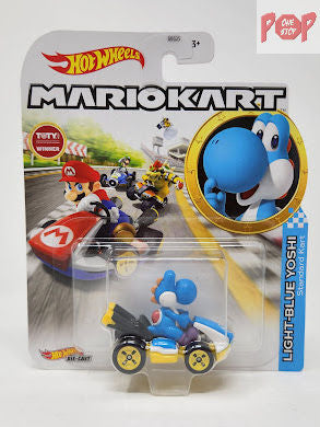 Hot Wheels - Light-Blue Yoshi (Standard Kart)