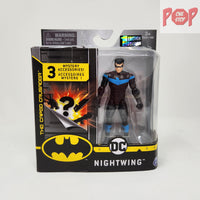 Batman - The Caped Crusader - Nightwing (Black/Blue) 4" Action Figure