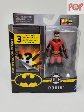 Batman - The Caped Crusader - Robin (Red/Black Suit) 4" Action Figure