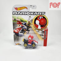 Hot Wheels - Mario Kart - Red Yoshi Standard Kart