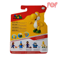 Super Mario - Yellow Yoshi With Egg Action Figure
