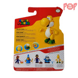 Super Mario - Yellow Yoshi With Egg Action Figure