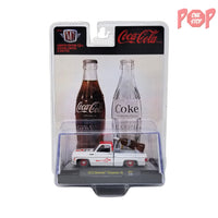 M2 Machines - Coca-Cola - 1973 Chevrolet Cheyenne 10  (White)