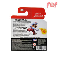World of Nintendo - Fire Mario 3" Action Figure with Fire Flower