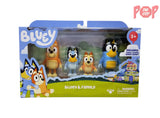 Bluey - 4 Figure Pack - Bluey & Family