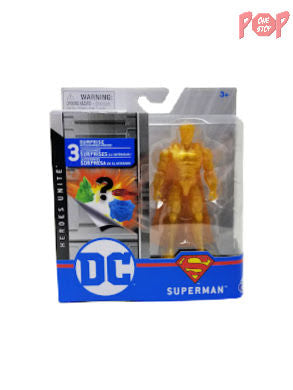 DC - Heroes Unite - Superman (Golden) 4" Action Figure