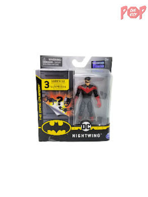 Batman - The Caped Crusader - Nightwing (Black/Red) 4" Figure