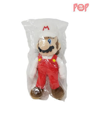 Super Mario All Star Collection - 9" Mario Plush (Fireball Red/White)
