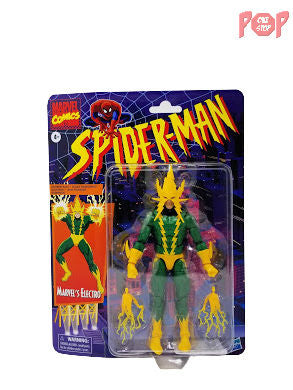 Spiderman - Marvel's Electro - Retro Action Figure