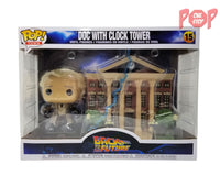 Funko POP! Town - Back to the Future - Doc with Clock Tower