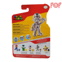 Super Mario - Metal Mario Action Figure with Trophy