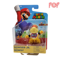 Super Mario - Bowser Jr. Action Figure with Bob-omb