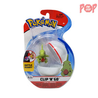Pokemon - Clip 'N' Go - Larvitar & Premier Ball