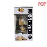 Funko POP! Movies - Back to the Future - Doc & Einsten (972) [Walmart Exclusive]