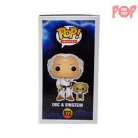 Funko POP! Movies - Back to the Future - Doc & Einsten (972) [Walmart Exclusive]