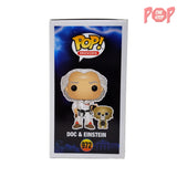 Funko POP! Movies - Back to the Future - Doc & Einsten (972) [Walmart Exclusive]