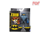 DC Creature Chaos - The Caped Crusader - King Shark (Variant) 4 Inch Figure